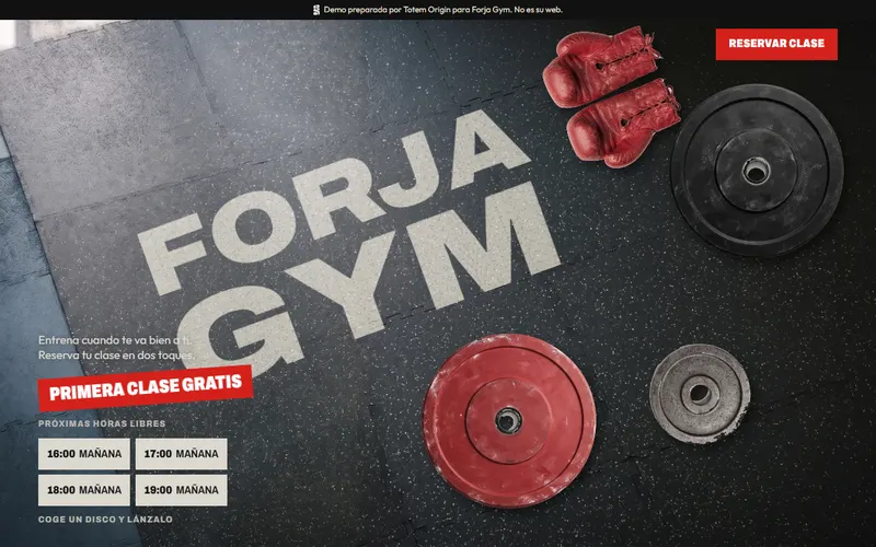 Demo de Gimnasio